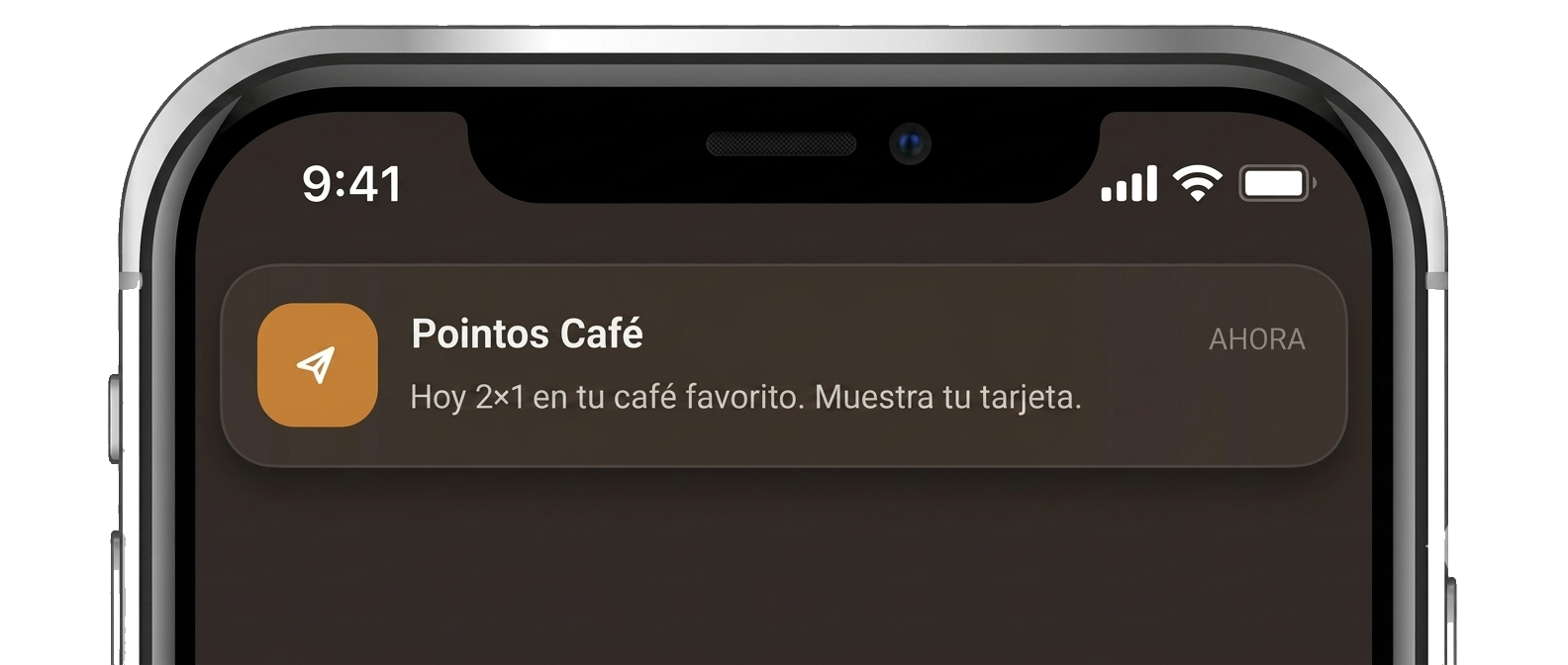 Notificación manual de campaña en la Wallet